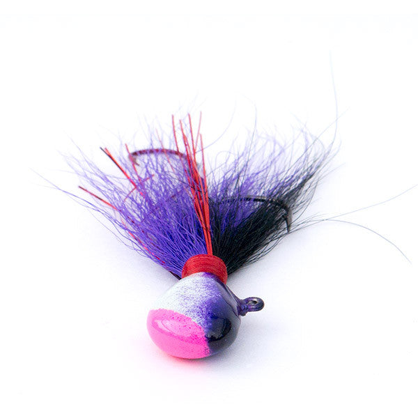 Walleye Jig Insane Clown Purple