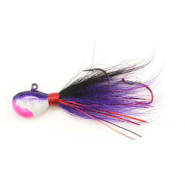 Walleye Jig Insane Clown Purple